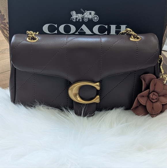 Coach Handbags - Coach Quilted Tabby Style Shoulder Bag (M)